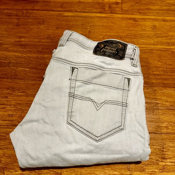 Diesel Safado straight leg jeans gray size 32x32 - Picture 3 of 3